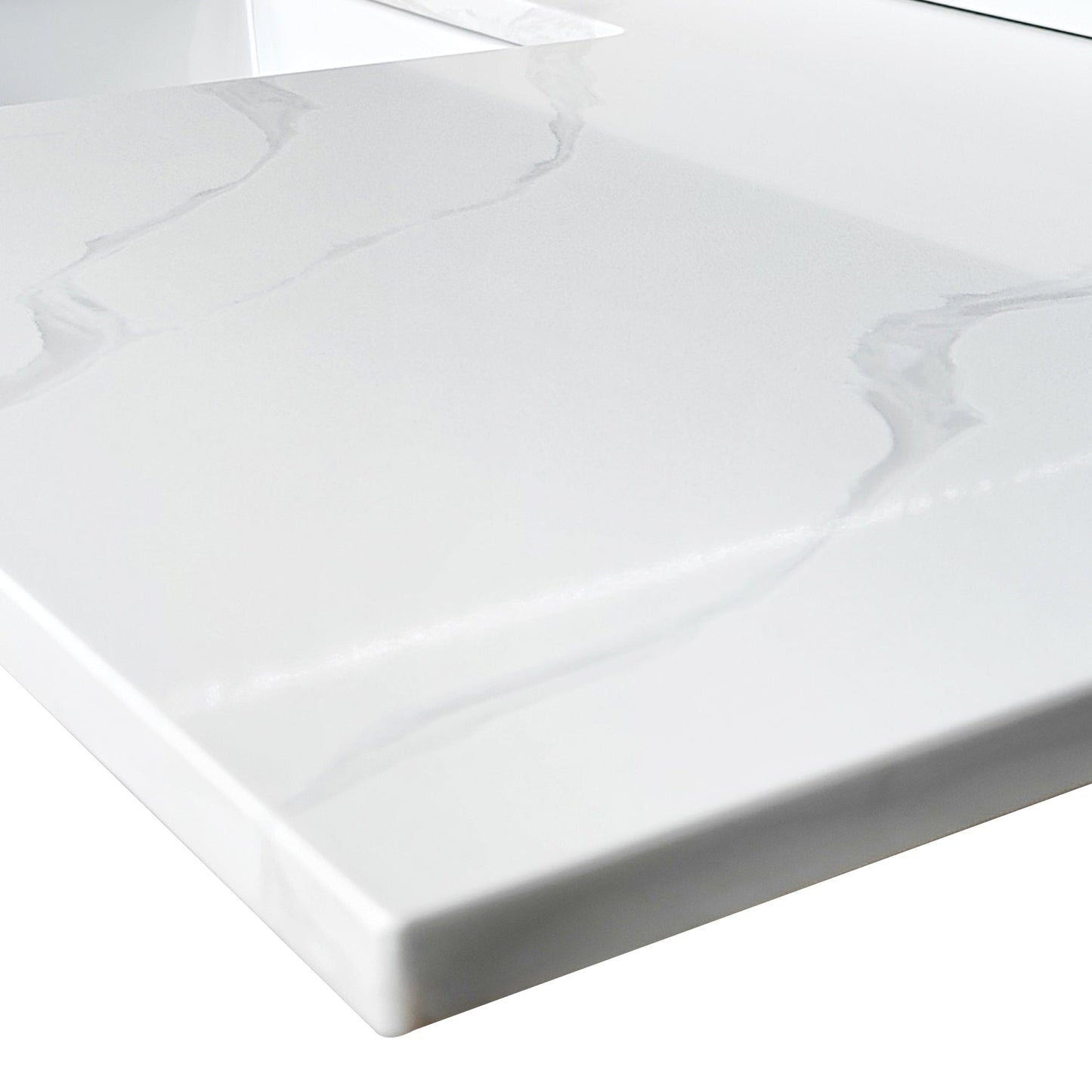 61-Inch Quartz Bathroom Vanity Top