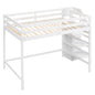 Loft Bed With Built In Storage Wardrobe And Staircase