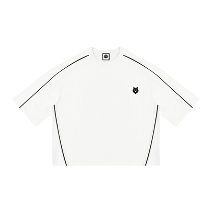 Loki & Ivy Unisex Heavyweight Boxy Piping T-Shirt