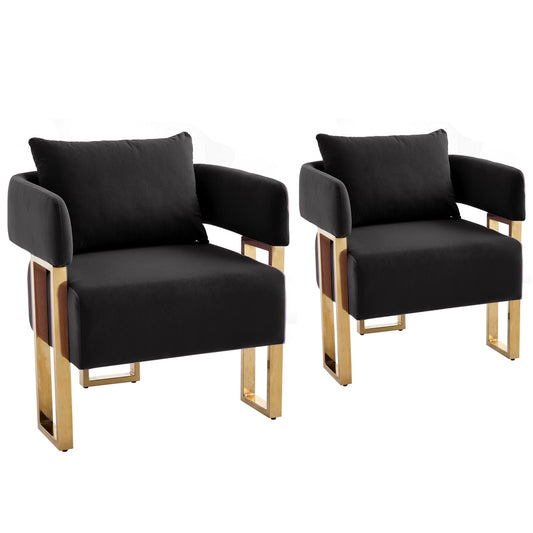 Modern Classic Decorative Chair with Teddy Fleece Upholstery