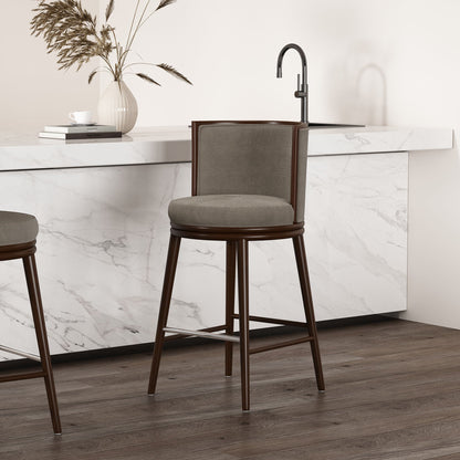 Evalyn Dove - Barstool - Griege
