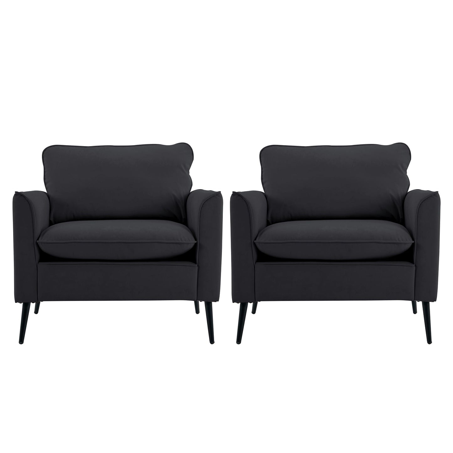 Nordic Retro Light Luxury Upholstered Sofa Chair