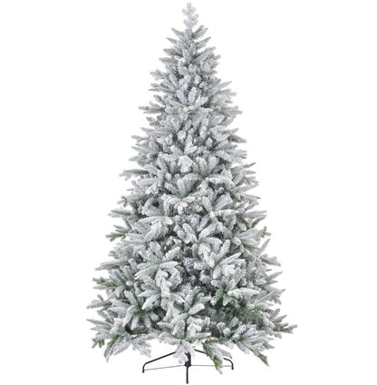 Artificial Flocked Christmas Tree with Snow Tips