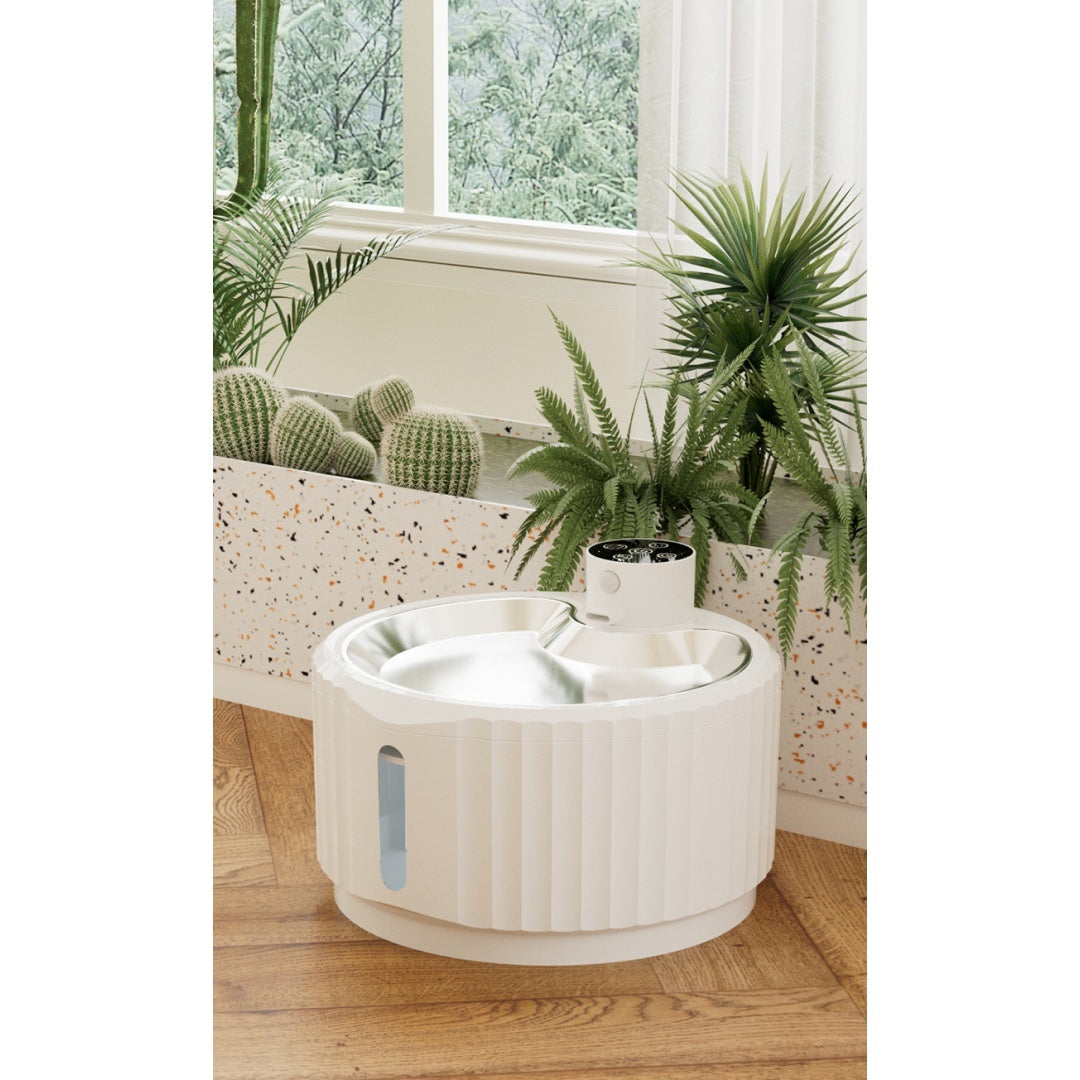 Automatic Circulating Sensor-Activated Stainless Steel Pet Water Fountain