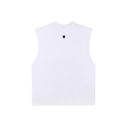 Loki & Ivy Raw Edge Cotton Tank Top
