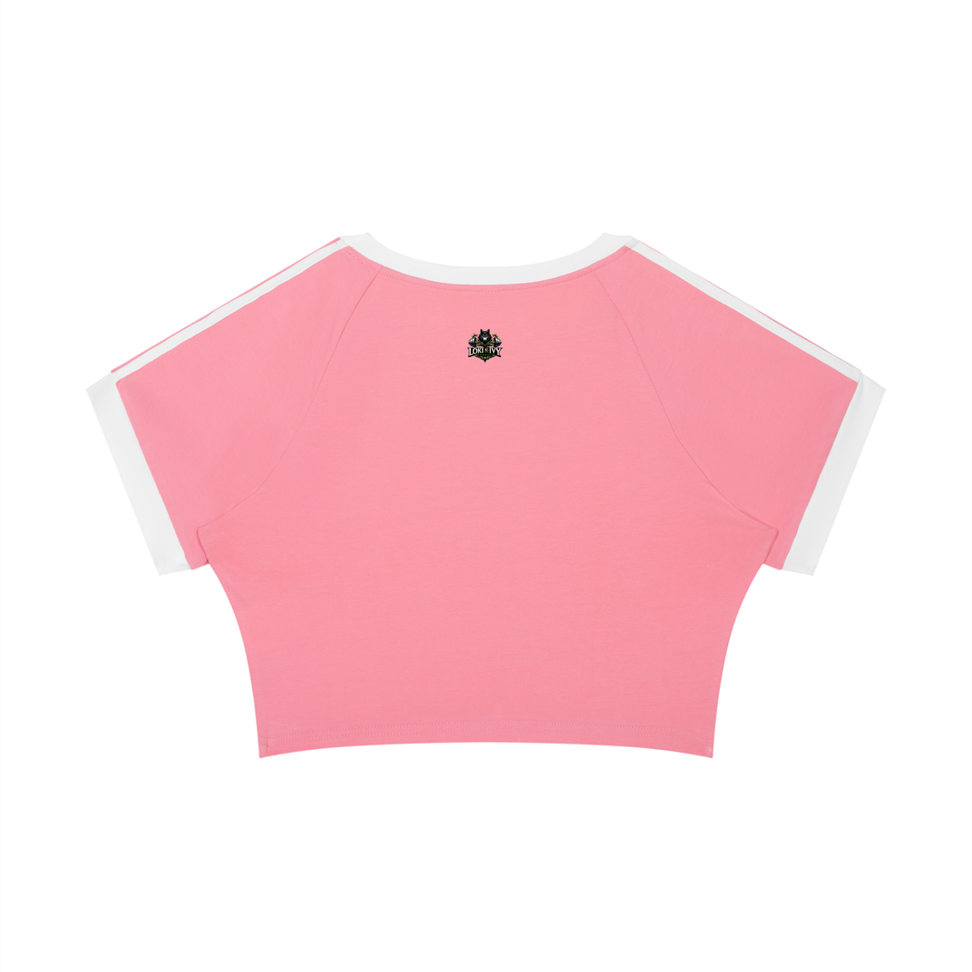 Loki & Ivy Women’s Raglan Crop T-Shirt