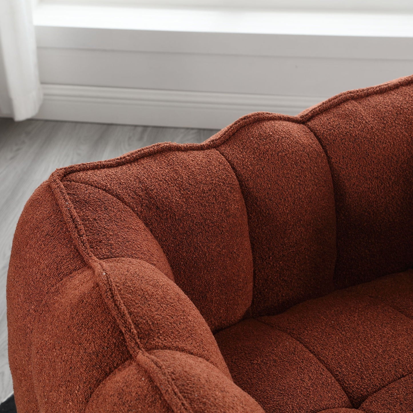 Soft Bean Bag Chair With High Resilient Foam