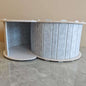 Foldable Semi-closed Felt Cat Scratch Board Nest