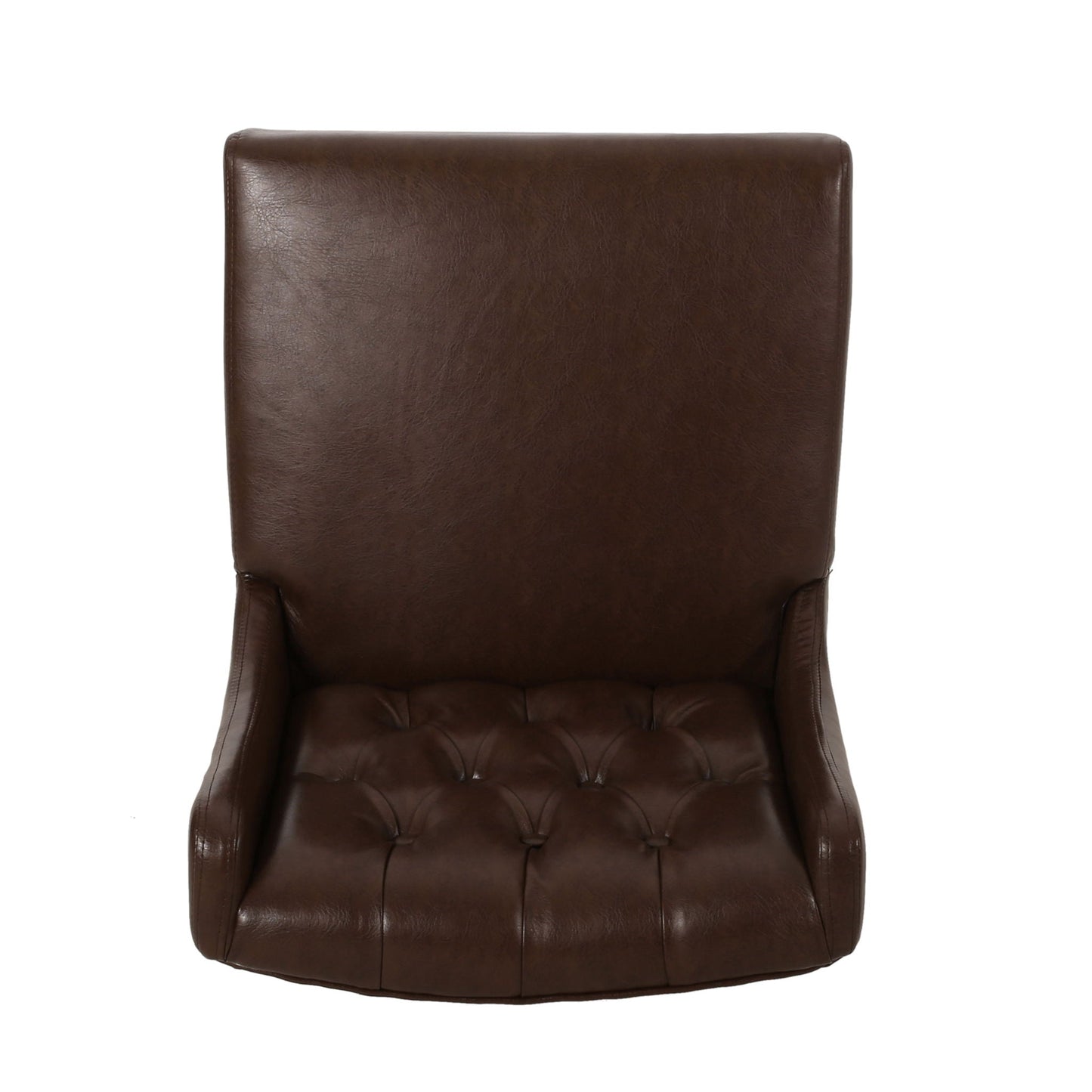 Solstara Upholstered Dining Barstool with Button Tufted and Wing Back