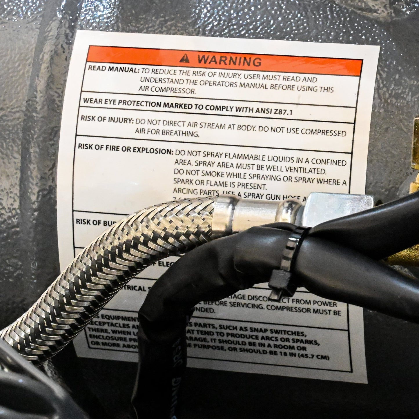 Oil Free Air Compressor with Quiet Low Noise and Portable Design