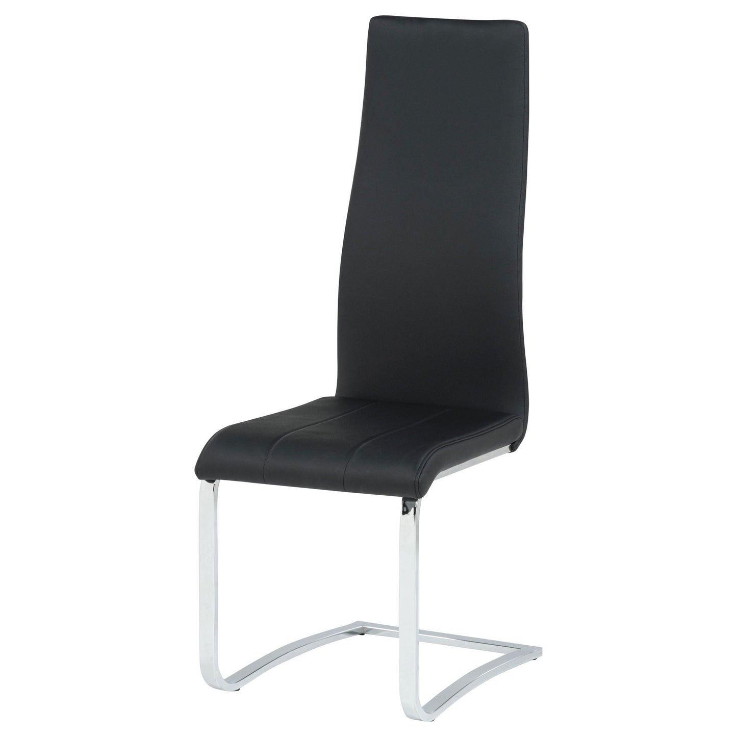 High Back Side Chairs Dining Chairs With Padded Upholstery (Set of 4)