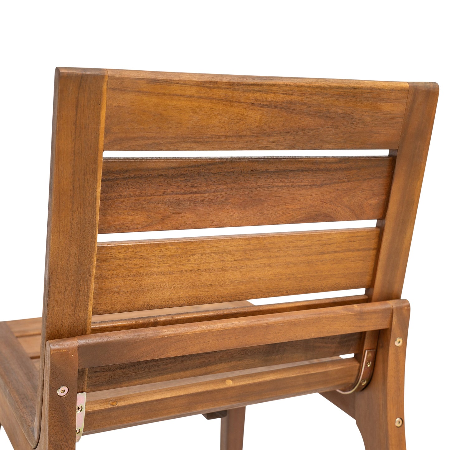 Outdoor Acacia Wood Dining Chair (Set of 2)