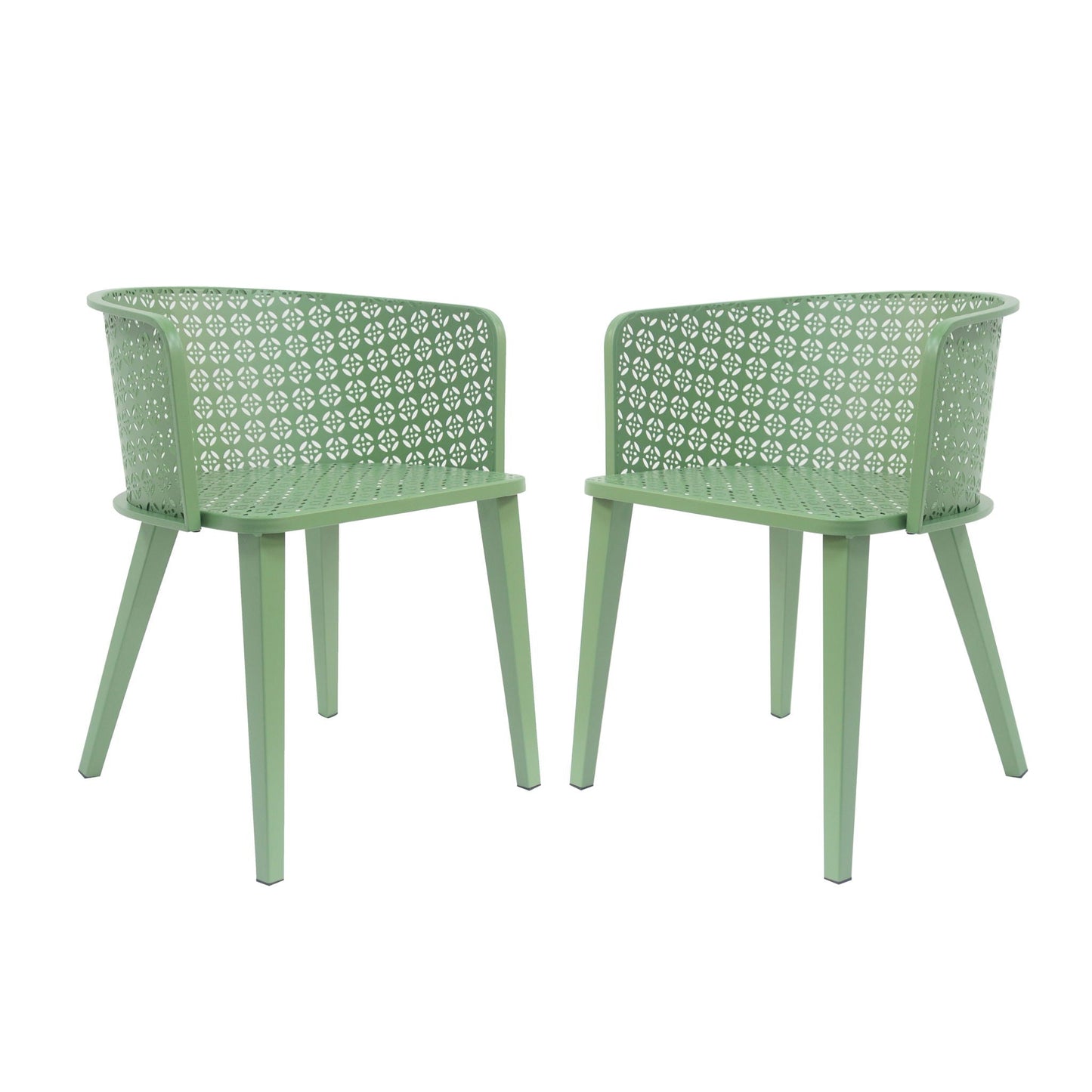 Milan Outdoor Dining Chair Set of 2