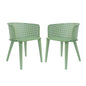 Milan Outdoor Dining Chair Set of 2