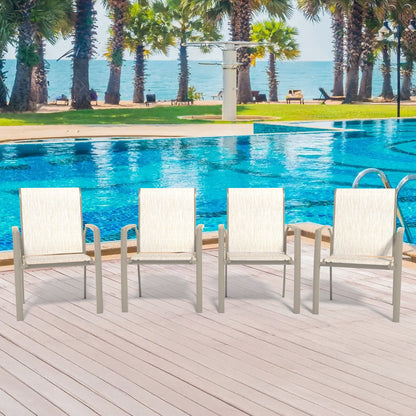 VRSHWO Garden Patio Chairs Set of 2