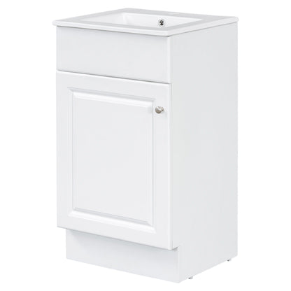 Bathroom Vanity With Sink, Cabinet With Adjustable Shelf