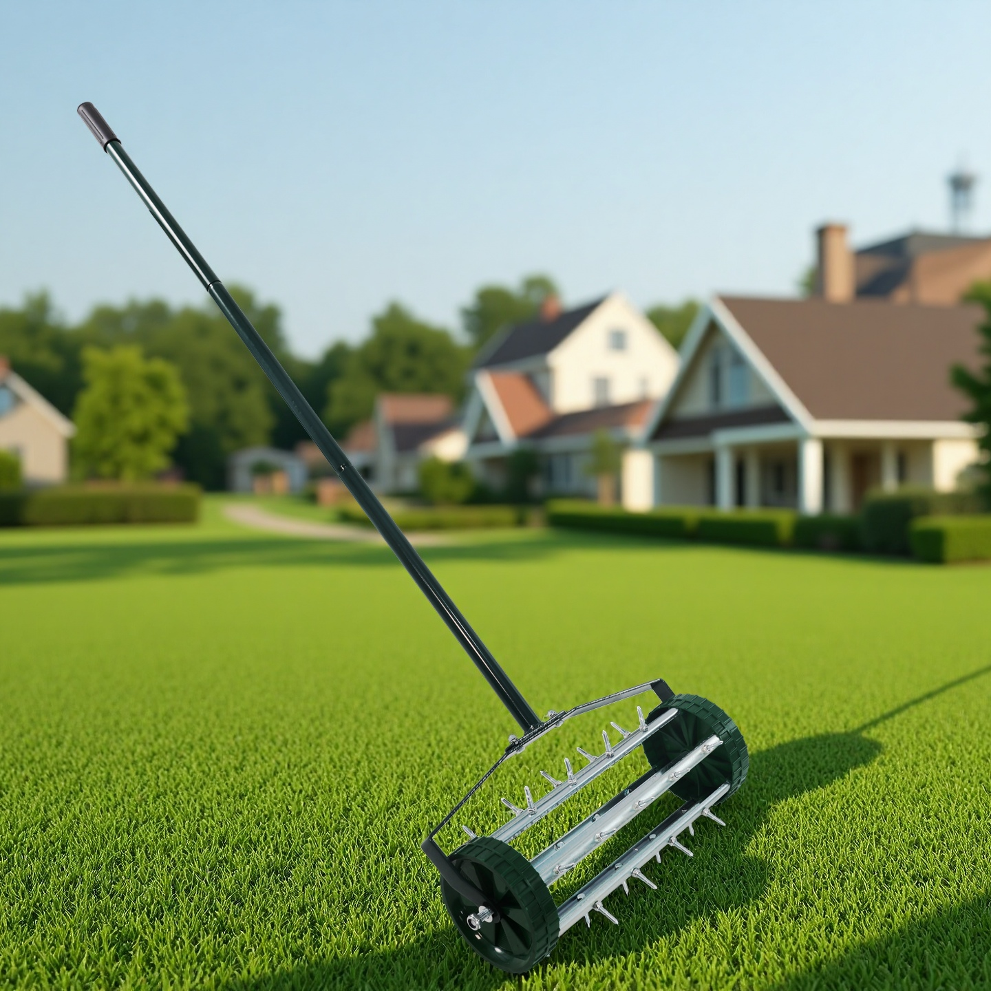Heavy Duty Rolling Lawn Aerator