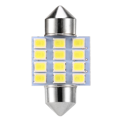 14Pcs T10 31mm 41mm Festoon LED Light Bulb Interior Dome Map LED Lights License Plate Trunk Side Positioning Lights 6000K White