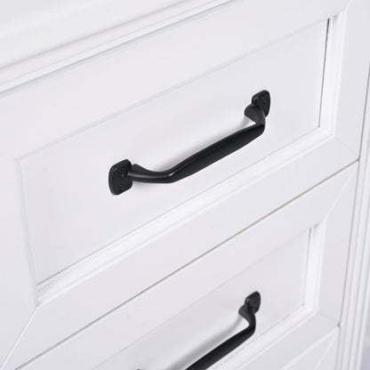30" Bathroom Vanity With Sink, 3 Drawers, Adjustable Feet