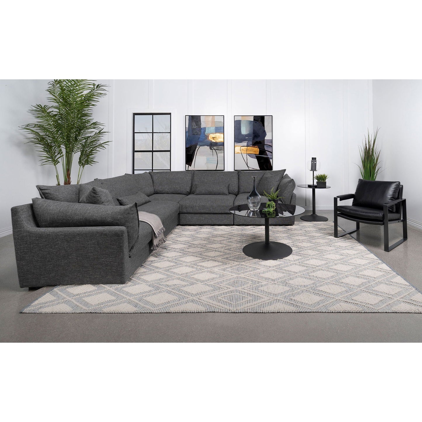 Tomasina - Modular Sectional Sofa With Cushions