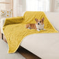 Thick Plush Waterproof Non-Slip Pet Pee Mat Cover For Cats & Dogs