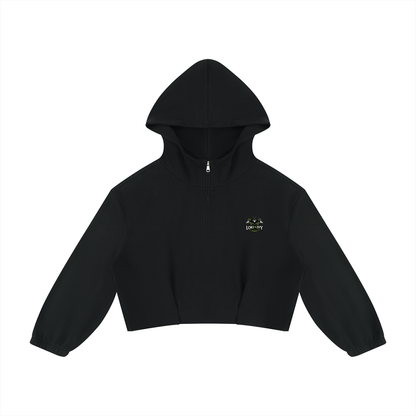 Loki & Ivy Women’s Boxy Quarter-Zip Hoodie