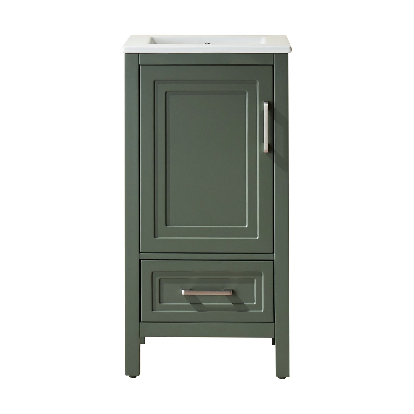 Fully Assembled 18'' Freestanding Single Bathroom Vanity