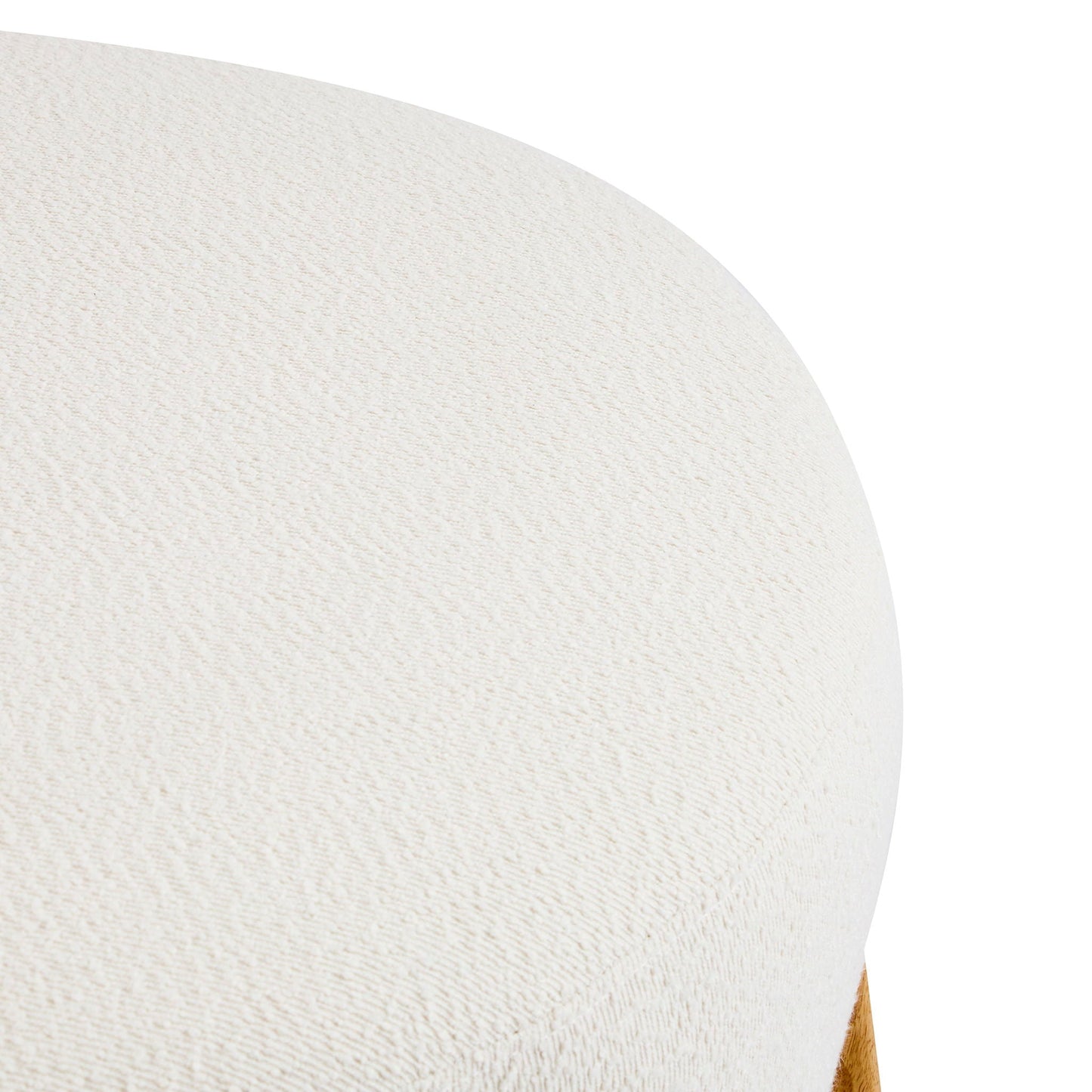 Modish Round Ottoman