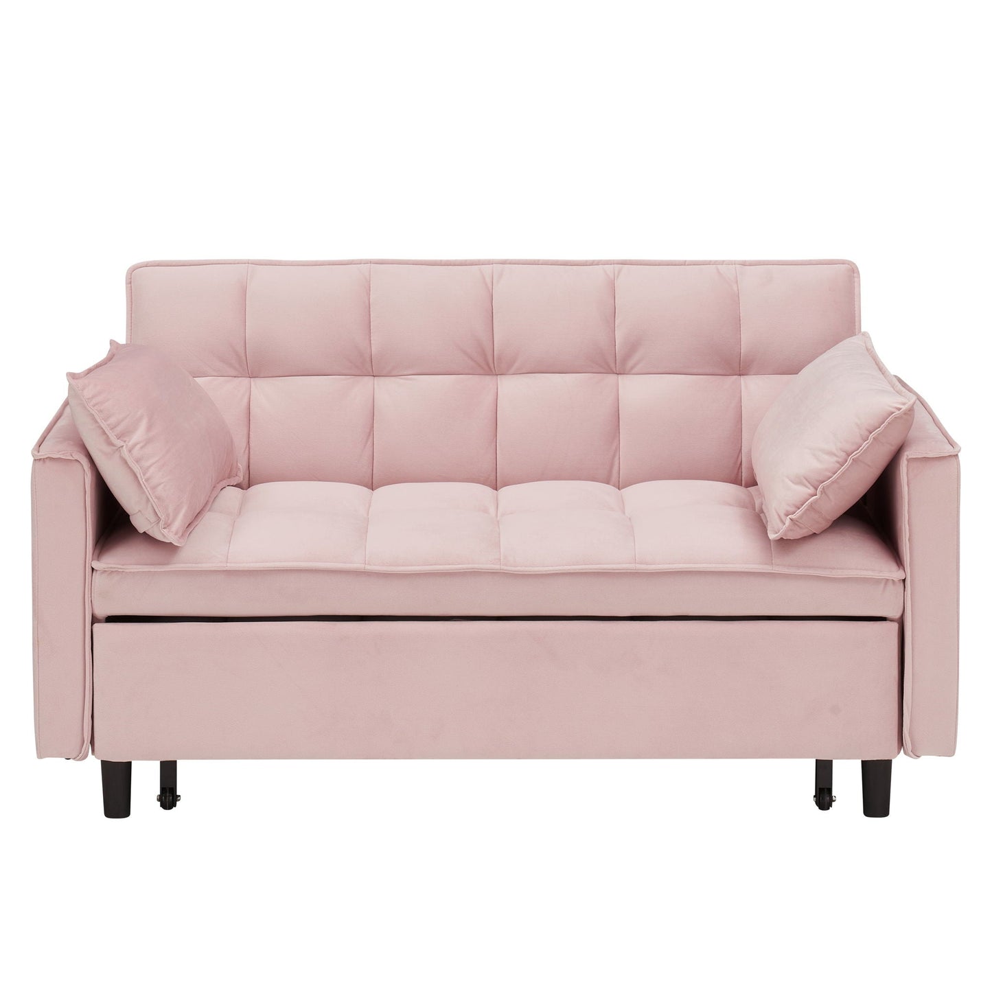 Sofa Bed With Pockets, 3 In 1 Convertible For Living Room