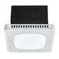 Bathroom Exhaust Fan with Seven Colors RGB Lights and Low Noise