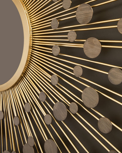 Morwenna - Accent Mirror - Bronze / Gold Finish
