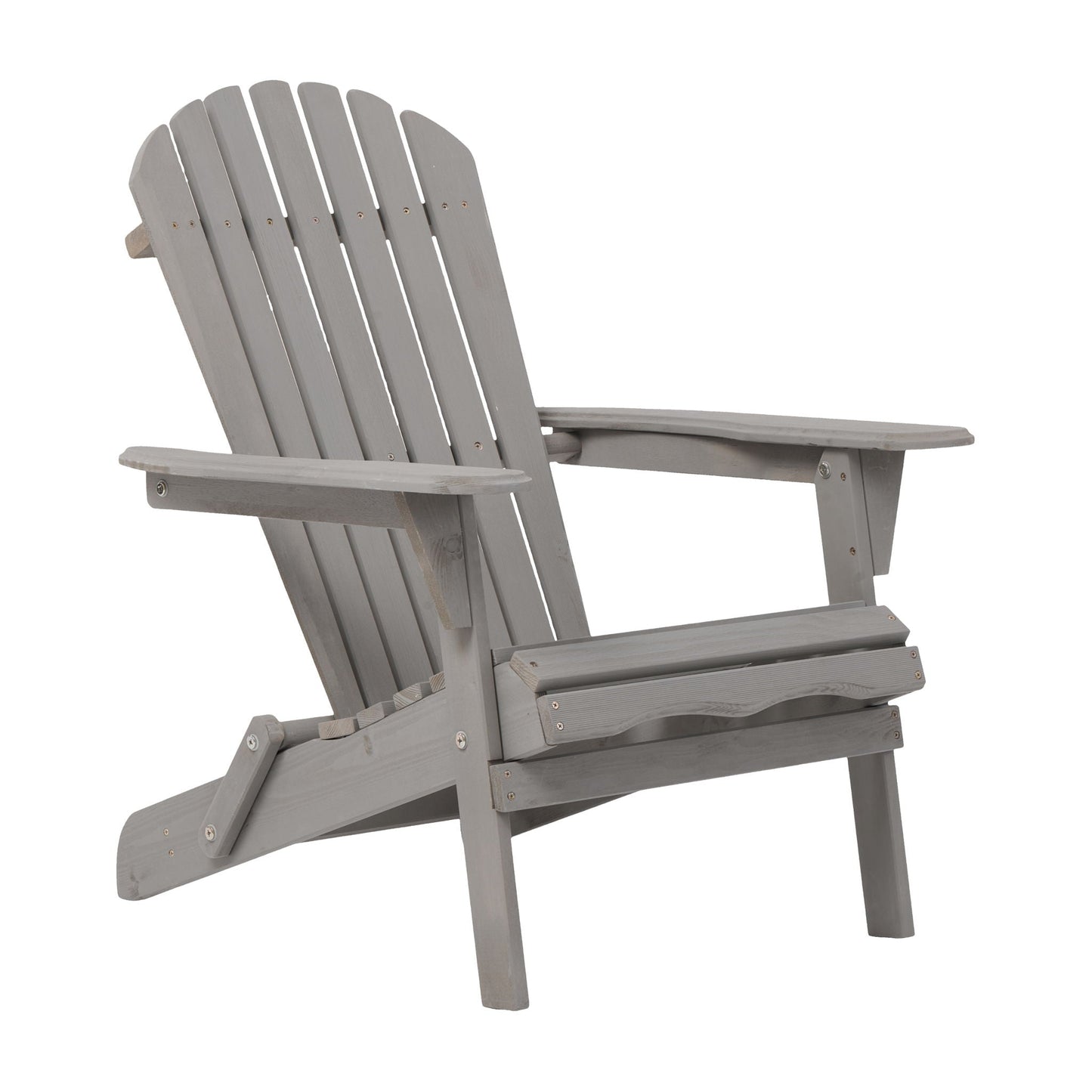 Oversize Outdoor Folding Adirondack Chair, Patio Chair For Garden