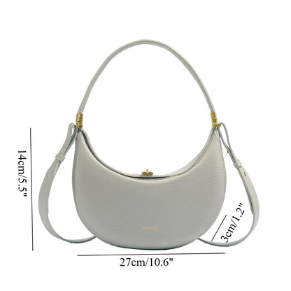 Small shoulder bag for women, PU small hobo bag, casual versatile shoulder shoulder bag with crossbody strap