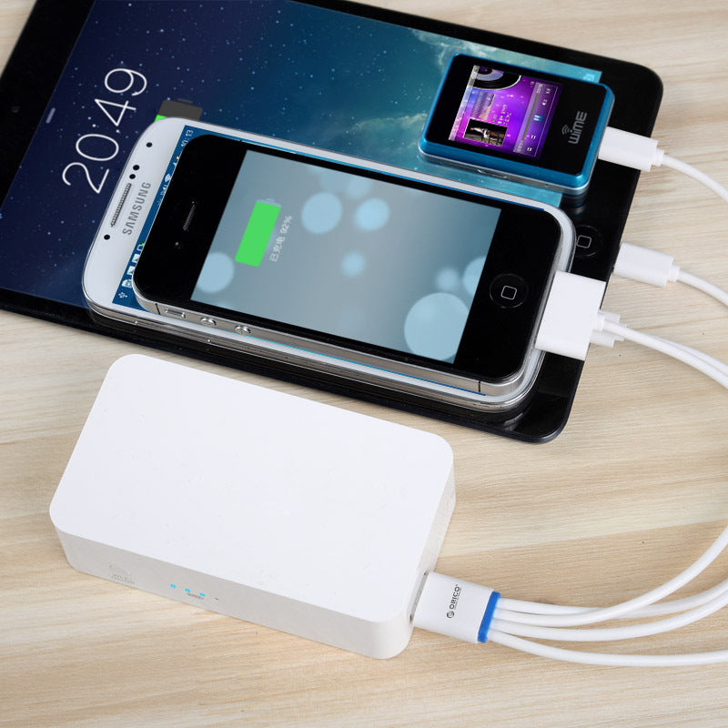 4-in-1 Multi-Function Data Cable for iPhone 6, 6s, 4, 4s & Android Devices - Fast Charging & Data Transfer