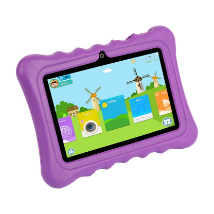 Shock-resistant Silicone Snap-on Case with Stand for 7Ó Tablets