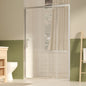 47-49" W × 72" H Pivot Shower Door with Brushed Nickel Finish