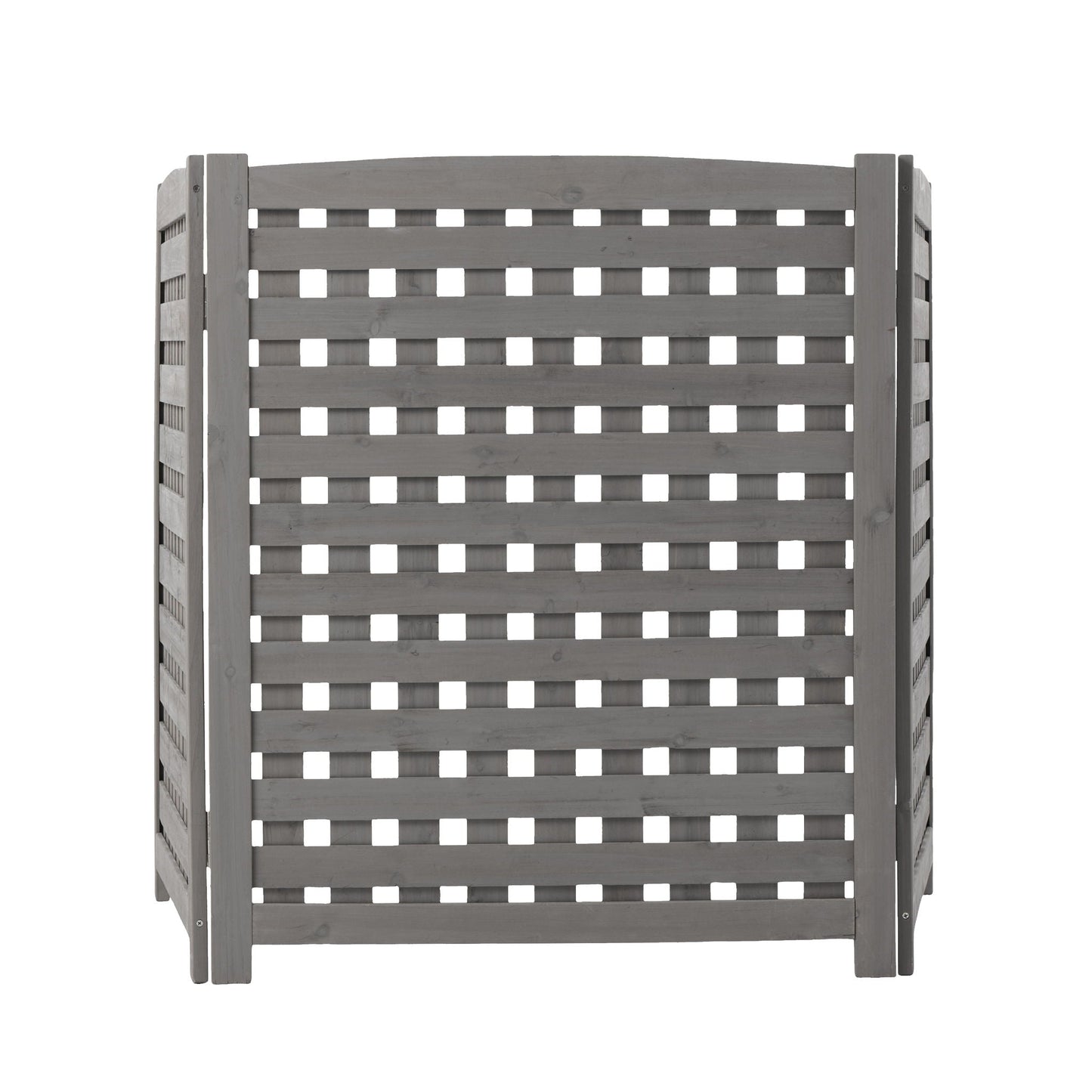 3 Panel Outdoor Air Conditioner Fence Screen