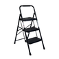 3 Step Ladder Folding Step Stool with Wide Anti-Slip Pedal