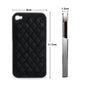 Lambskin Leather Back Case for iPhone 4/4S