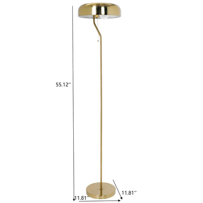 Spectra - Tall Corner Floor Lamp For Living Room - Gold