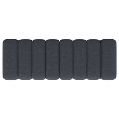 Summer Fabric Upholstered Tufted Accent Bench Charcoal