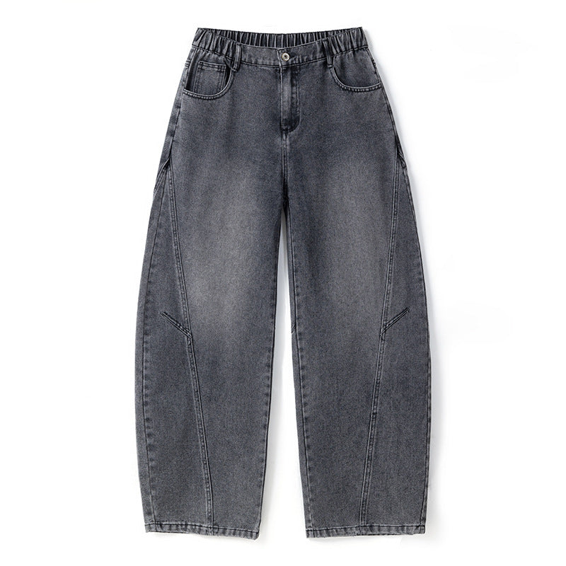 Fall Loose Straight Leg Utility Trousers