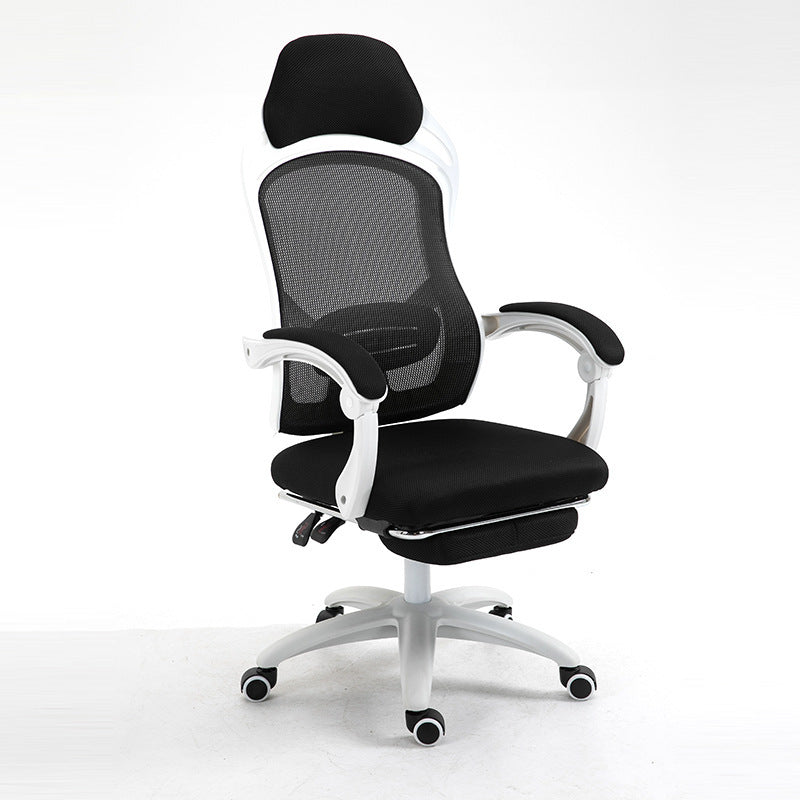 Ergonomic Gaming Chair for Computer & Office Use - Adjustable Lumbar Support and Breathable Mesh