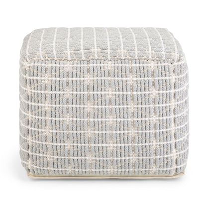Noreen - Upholstered Square Pouf