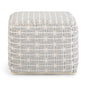 Noreen - Upholstered Square Pouf