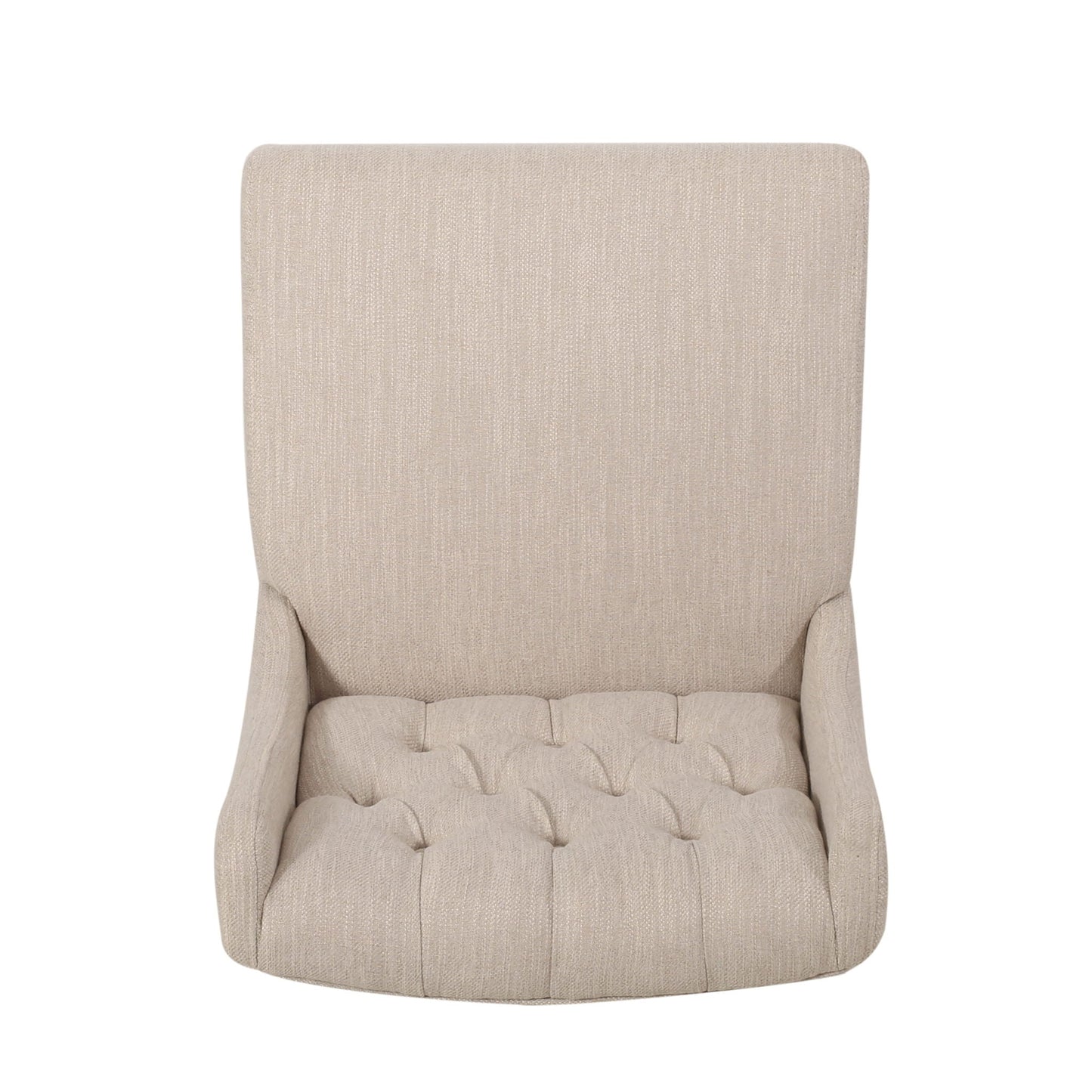 Solstara Upholstered Dining Barstool with Button Tufted and Wing Back