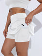Cross-Border European And American Foreign Trade New Popular Outdoor Sports Short Skirt With Pockets, Yoga Hip-Hugging High-Waisted Women's Tight-Fitting Skirt