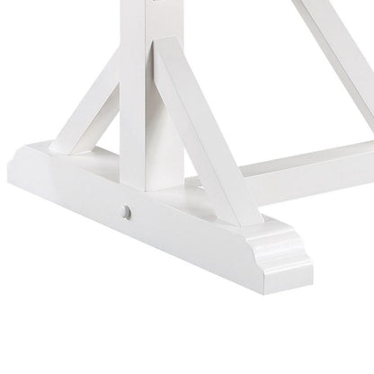 Hollyn - Dining Table With Engineered Stone Top - Engineered Stone & White