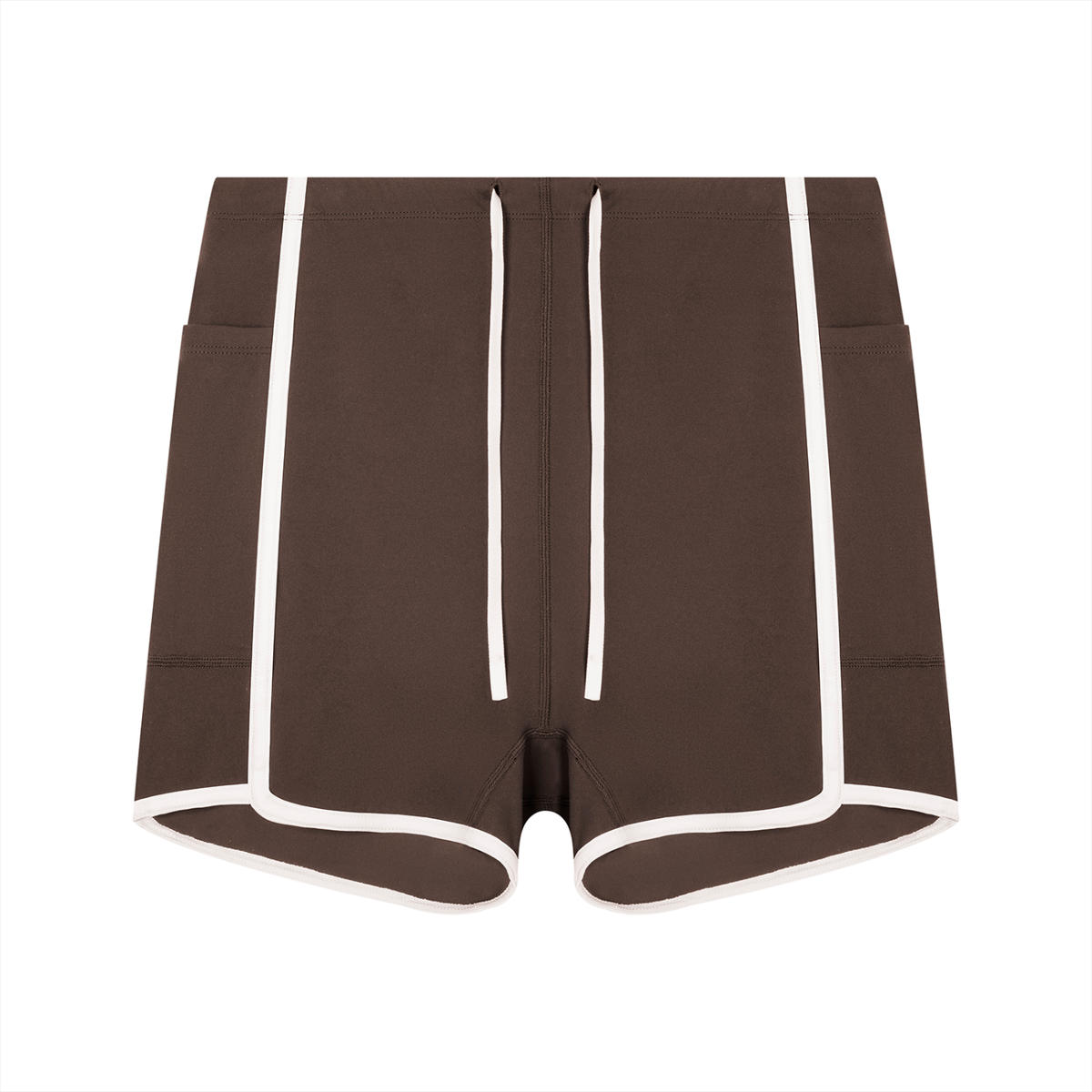 Loki & Ivy Women's High Rise Color Block Yoga Shorts