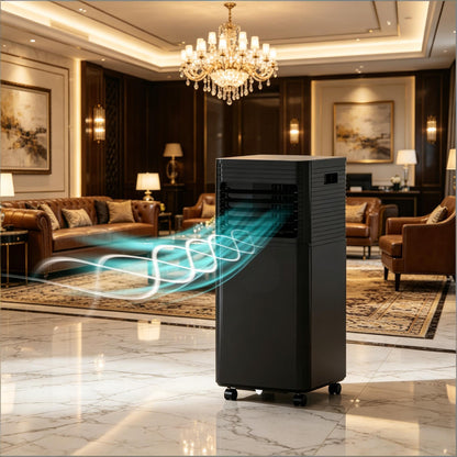 Mobile Air Conditioner with Wheels